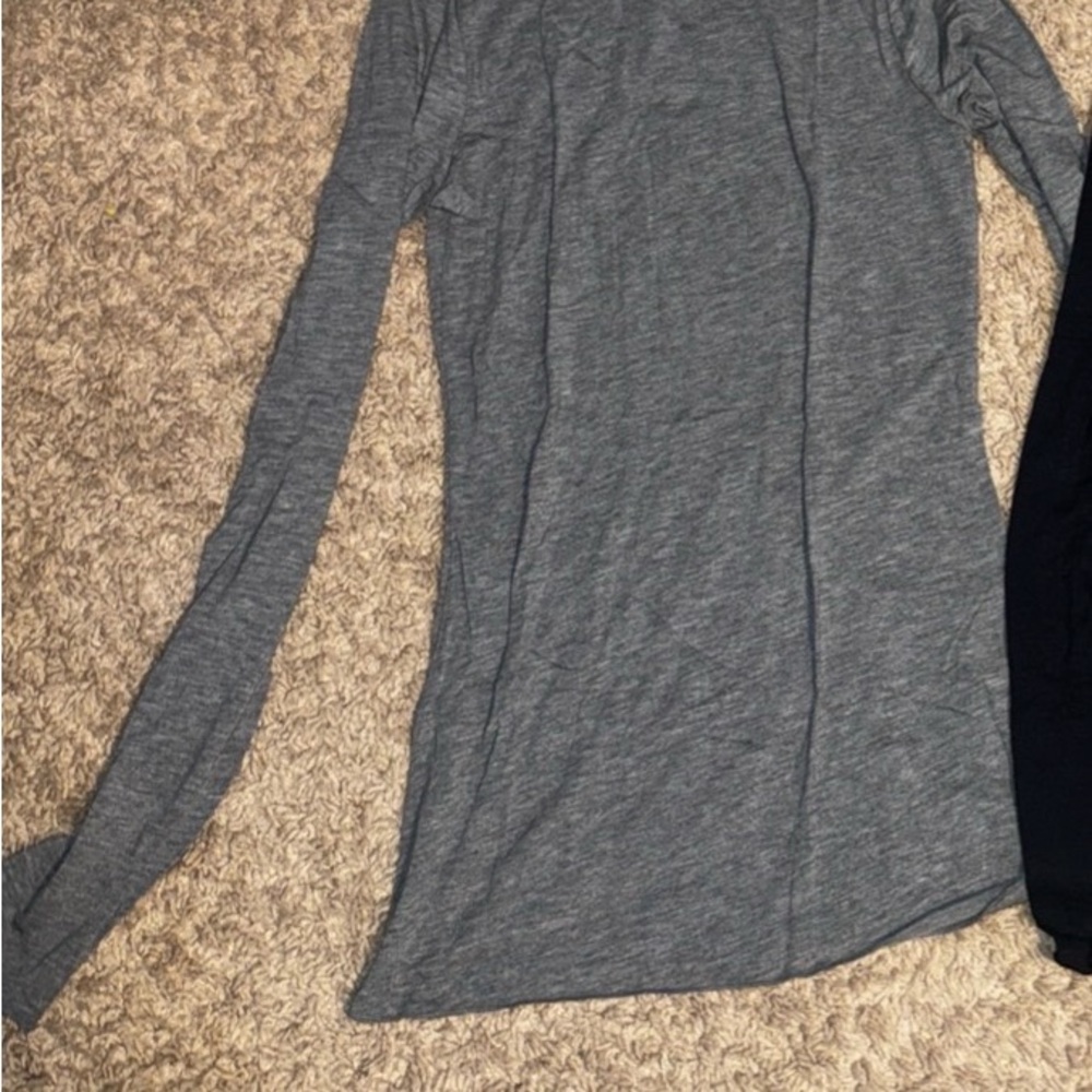 Intimissimi Grey Boat Neck Modal Cashmere Ultralight Long Sleeve Top